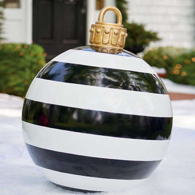 Christmas Outdoor Pvc 60CM Inflatable Decorated Ball