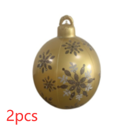 Christmas Outdoor Pvc 60CM Inflatable Decorated Ball