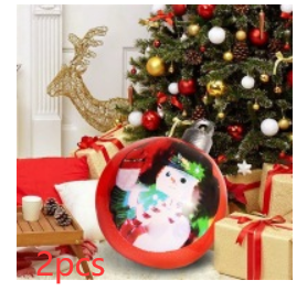 Christmas Outdoor Pvc 60CM Inflatable Decorated Ball