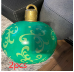Christmas Outdoor Pvc 60CM Inflatable Decorated Ball