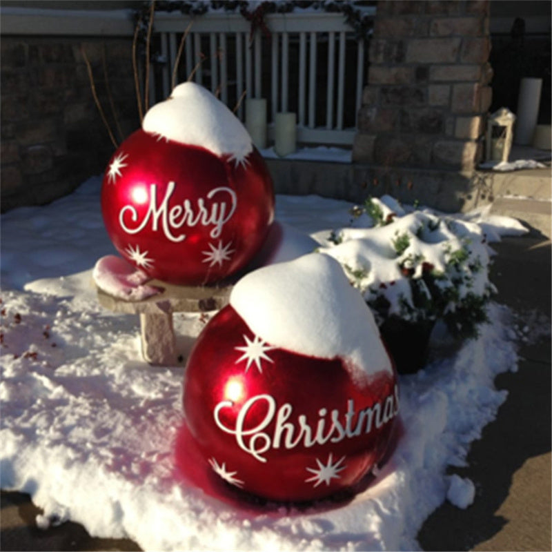 Christmas Outdoor Pvc 60CM Inflatable Decorated Ball