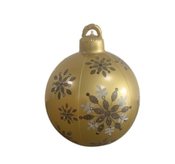 Christmas Outdoor Pvc 60CM Inflatable Decorated Ball