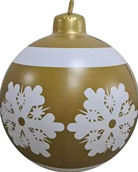 Christmas Outdoor Pvc 60CM Inflatable Decorated Ball
