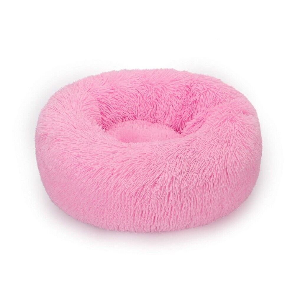 Lit pour chien et chat, peluche longue super douce et lavable