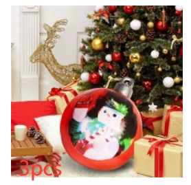 Christmas  Outdoor Pvc 60CM Inflatable Decorated Ball