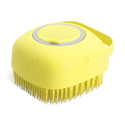 Cat , Dog Massage Comb Grooming Scrubber Shower Brush For Bathing