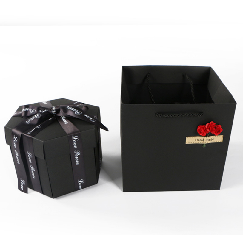 Coffret cadeau album photo pour la Saint-Valentin