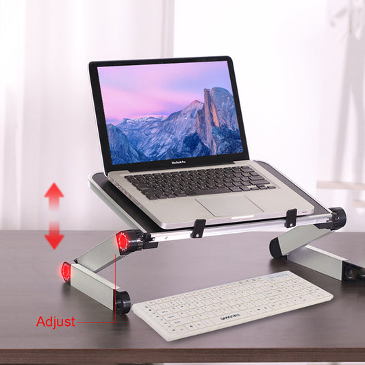 Support pour ordinateur portable pliable, support ergonomique pour tablette de bureau