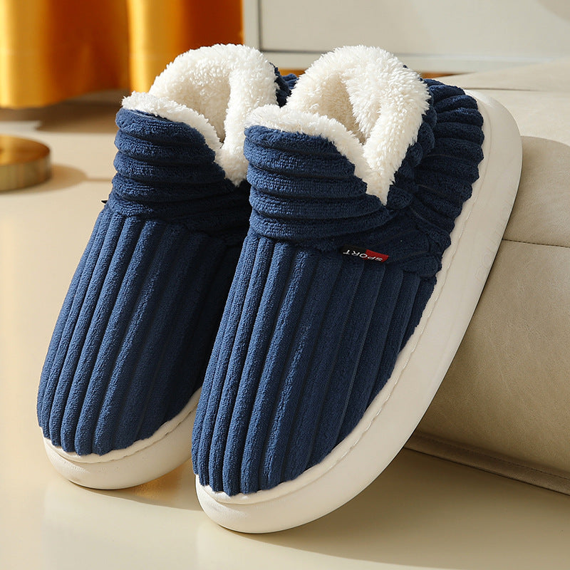 Winter New Women/Men Cotton Slippers, Outdoor Fashion Couple Slippers