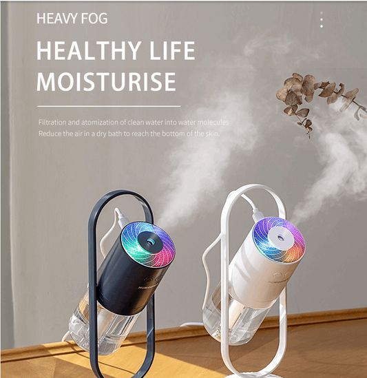 Magic Shadow USB Air Humidifier For Home With Projection Night Lights Ultrasonic / Car Mist Maker / Mini Office Air Purifier