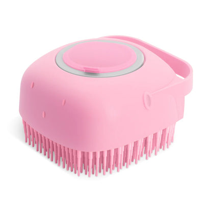 Cat , Dog Massage Comb Grooming Scrubber Shower Brush For Bathing