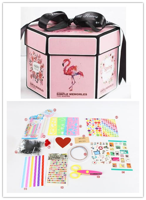 Photo Album Gift Box for Valentine