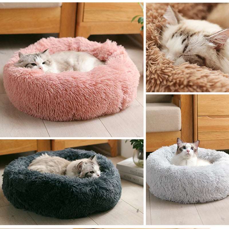 Dog,cat Bed Super Soft Washable Long Plush