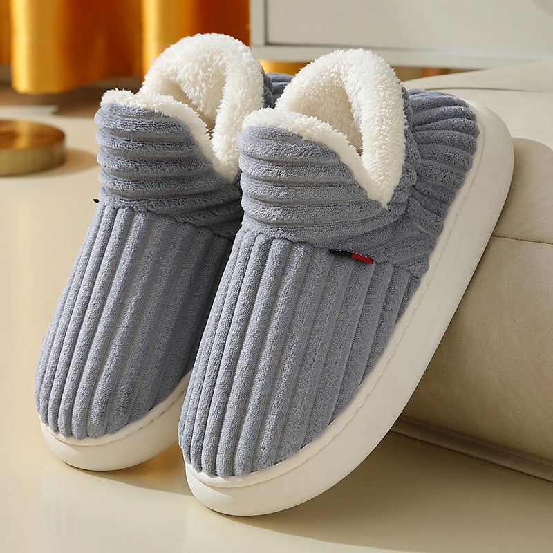 Winter New Women/Men Cotton Slippers, Outdoor Fashion Couple Slippers