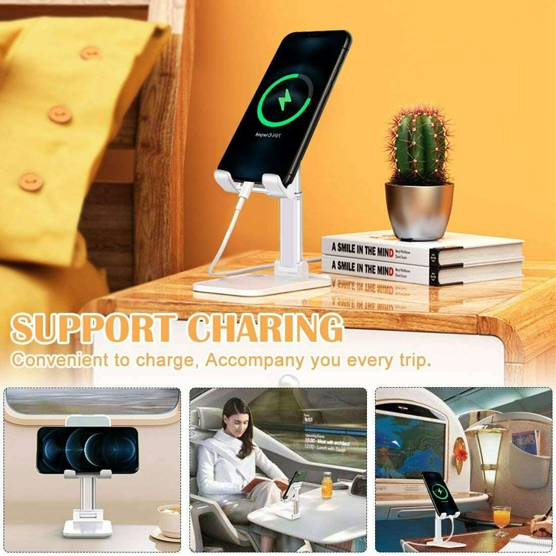 Cell Phone Stand Desktop Holder Desk Mobile Phone Holder