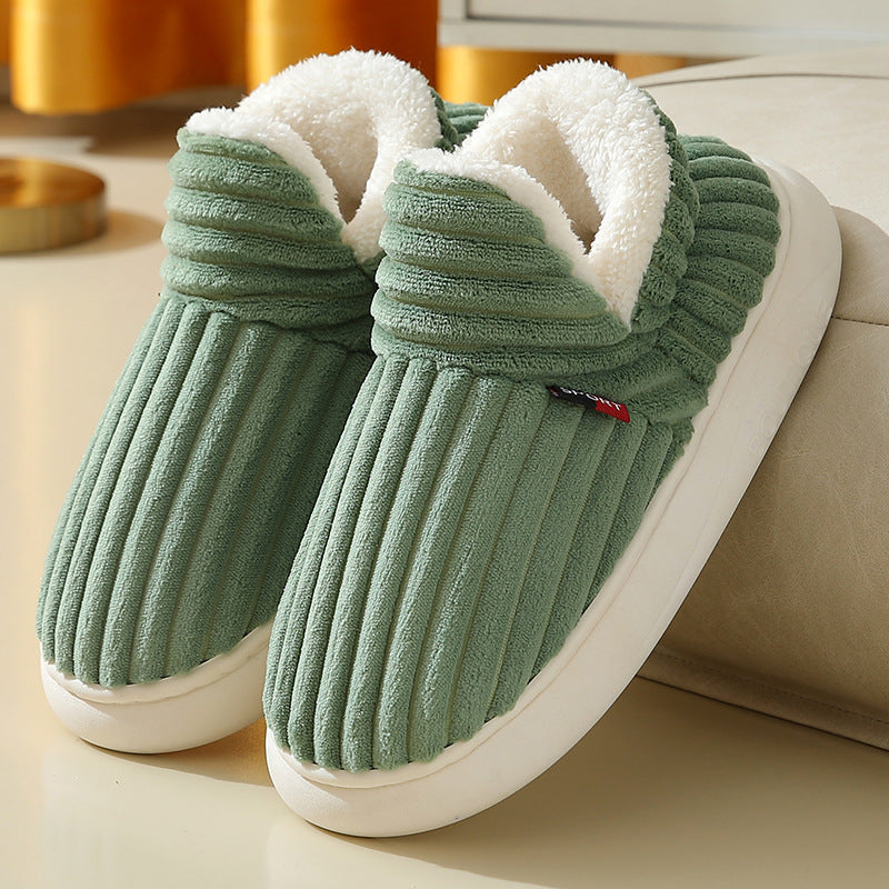 Winter New Women/Men Cotton Slippers, Outdoor Fashion Couple Slippers