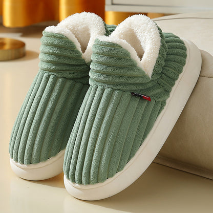 Winter New Women/Men Cotton Slippers, Outdoor Fashion Couple Slippers
