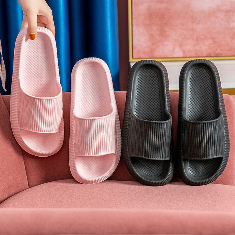 Chaussures EVA tendance pour femmes, pantoufles à semelles souples, pantoufles de salle de bain d'été, tailles 26 à 45