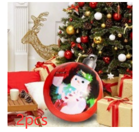 Christmas  Outdoor Pvc 60CM Inflatable Decorated Ball