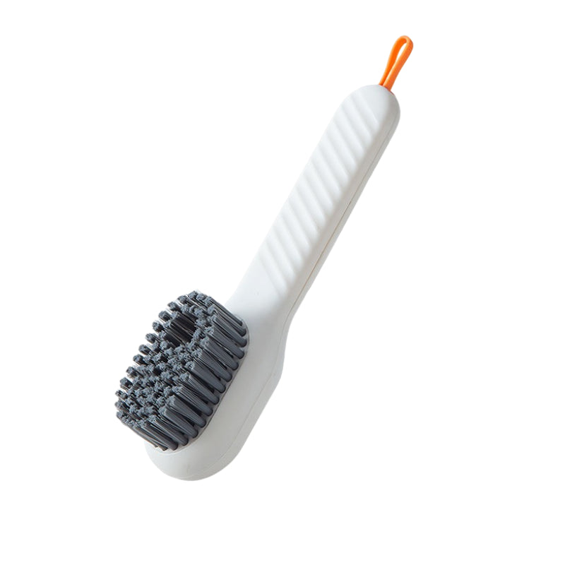 Brosse de nettoyage en profondeur pour chaussures, à décharge automatique de liquide, à poils souples, pour le linge domestique, outil de nettoyage à usage quotidien