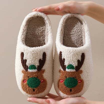 Chaussures de Noël, pantoufles d'hiver pour la maison