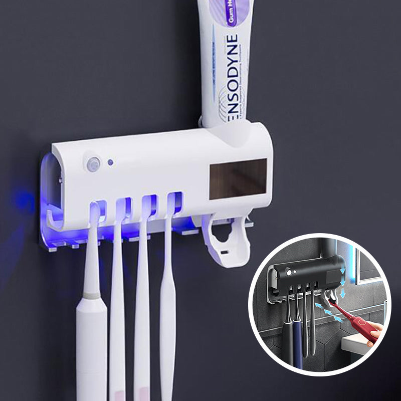 Automatic Toothpaste Squeezer Toothbrush Toothpaste Rack