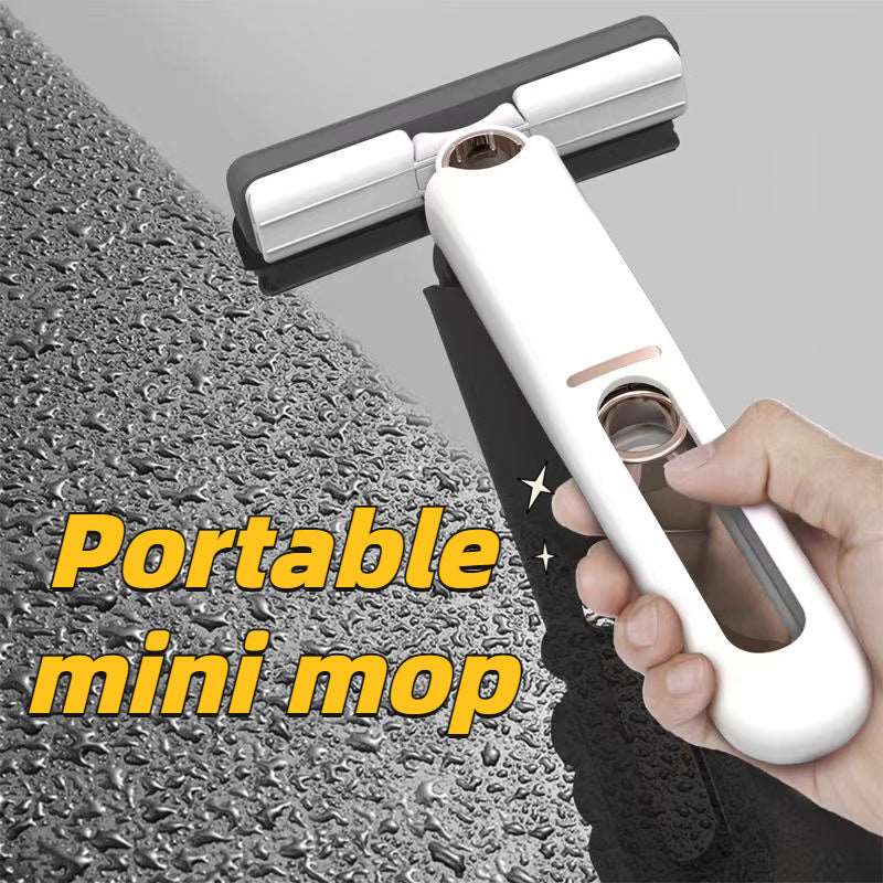 New multifunction Portable Squeeze Cleaning Mop. Desk Window Glass Cleaner