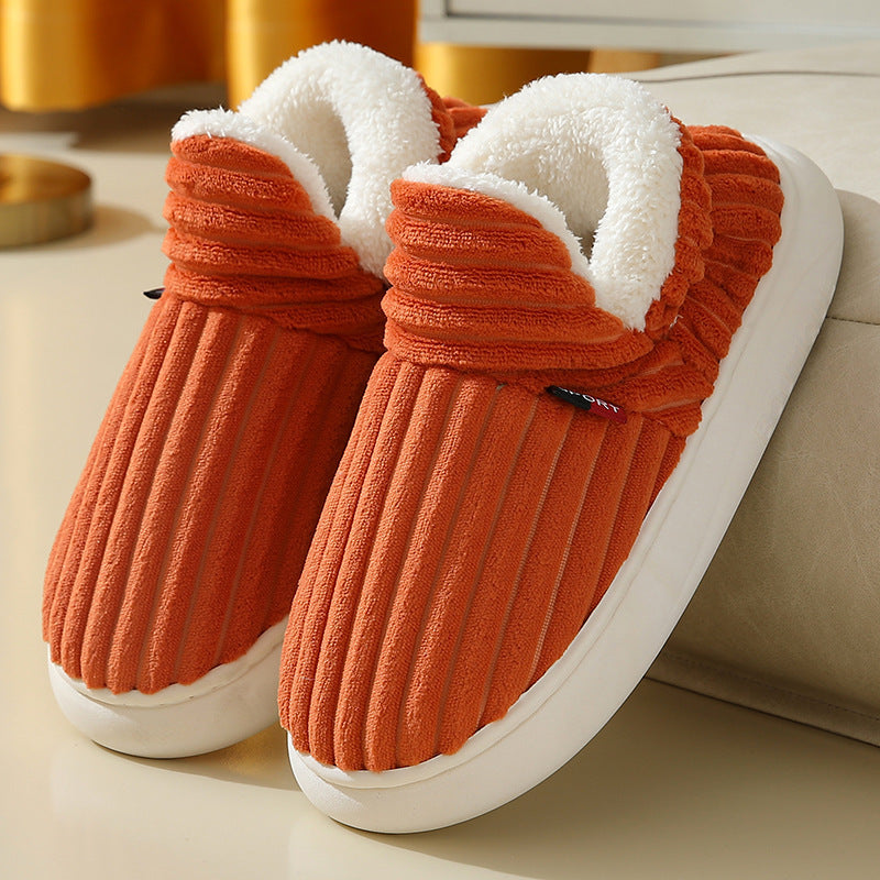 Winter New Women/Men Cotton Slippers, Outdoor Fashion Couple Slippers