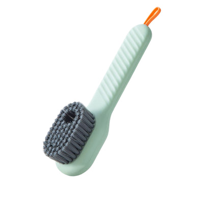 Brosse de nettoyage en profondeur pour chaussures, à décharge automatique de liquide, à poils souples, pour le linge domestique, outil de nettoyage à usage quotidien