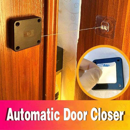 Automatic Door Closer Punch-Free Soft Close Door Closers For Sliding Door