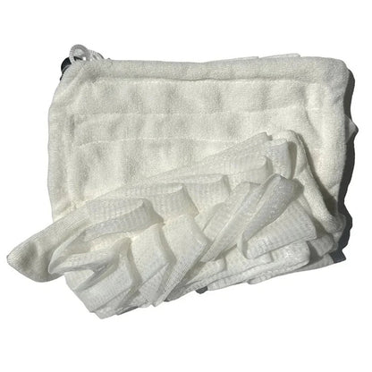 Serviette de voyage 2 en 1 en luffa | Ensemble nettoyant visage et bain pour un soin facile de la peau et un nettoyage du corps