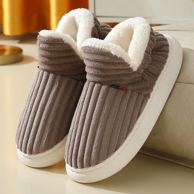 Winter New Women/Men Cotton Slippers, Outdoor Fashion Couple Slippers