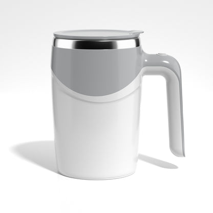 Tasse à café rechargeable avec agitateur automatique