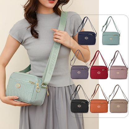 Casual Women Cross Body Small Messenger Bag, Handbag Shoulder Over Bags Fashion Women's Lightweight Underarm Brand Luxury Bag