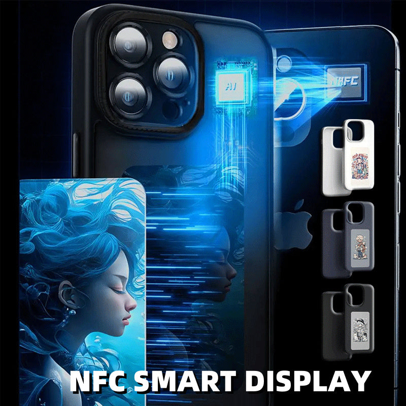 Luxury E-Ink Screen Phone Case – Personalized, Battery-Free Design with Unlimited Screen Projection | New Designer Cover