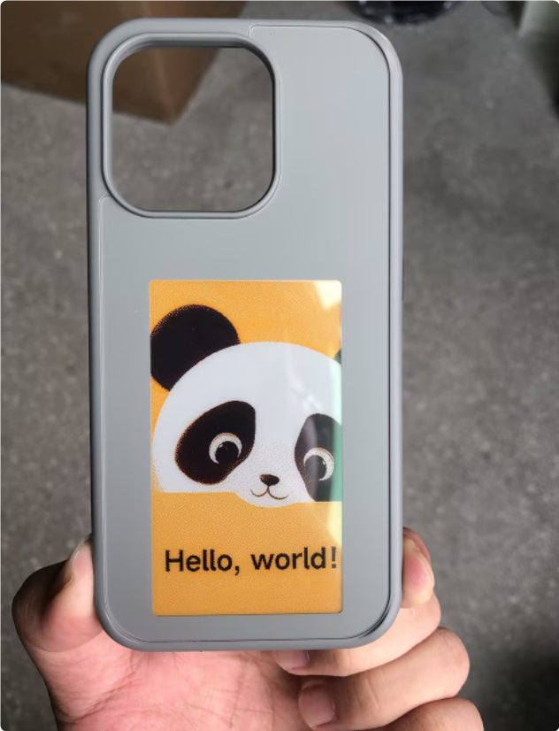 Luxury E-Ink Screen Phone Case – Personalized, Battery-Free Design with Unlimited Screen Projection | New Designer Cover